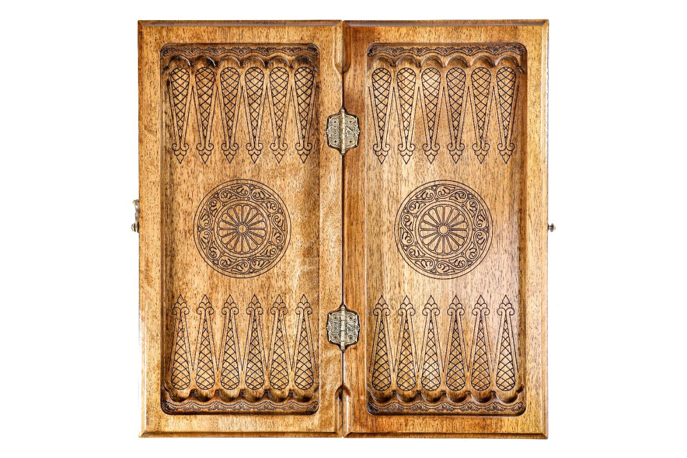 Backgammon Board - Ornamental With Epoxy - Unumperfectus