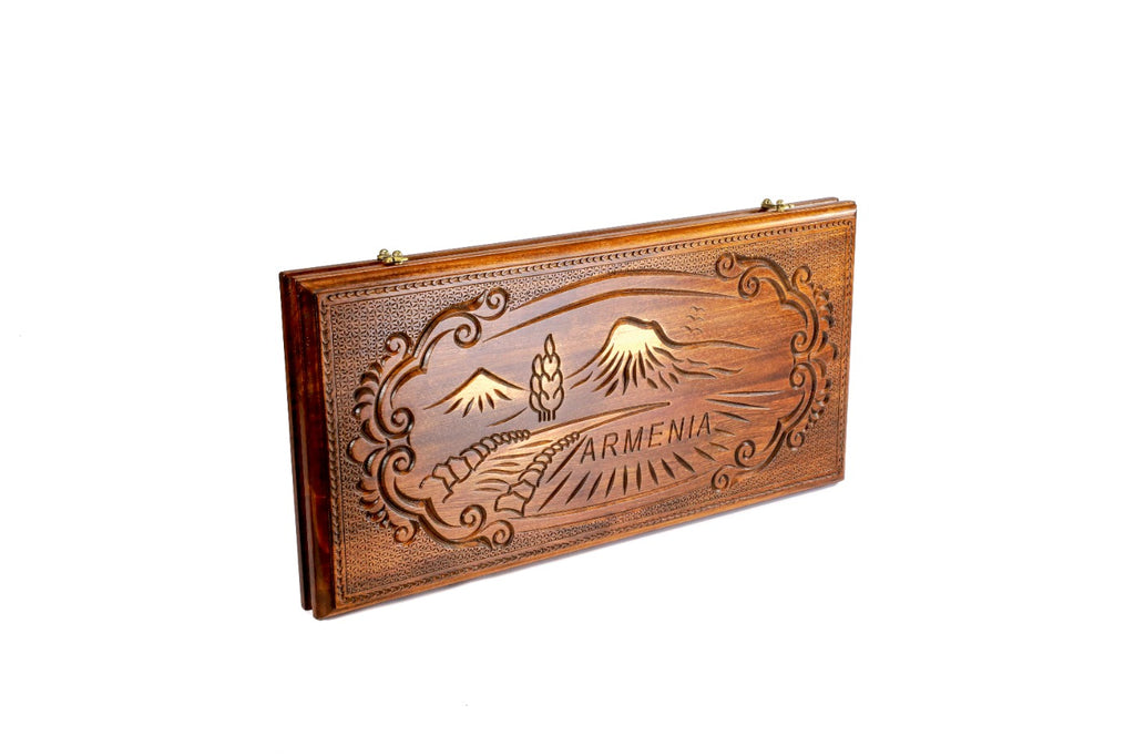 Armenian Backgammon Board Ararat 23.6" | 60 cm