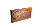 Armenian Ararat backgammon board - open board ready for play
