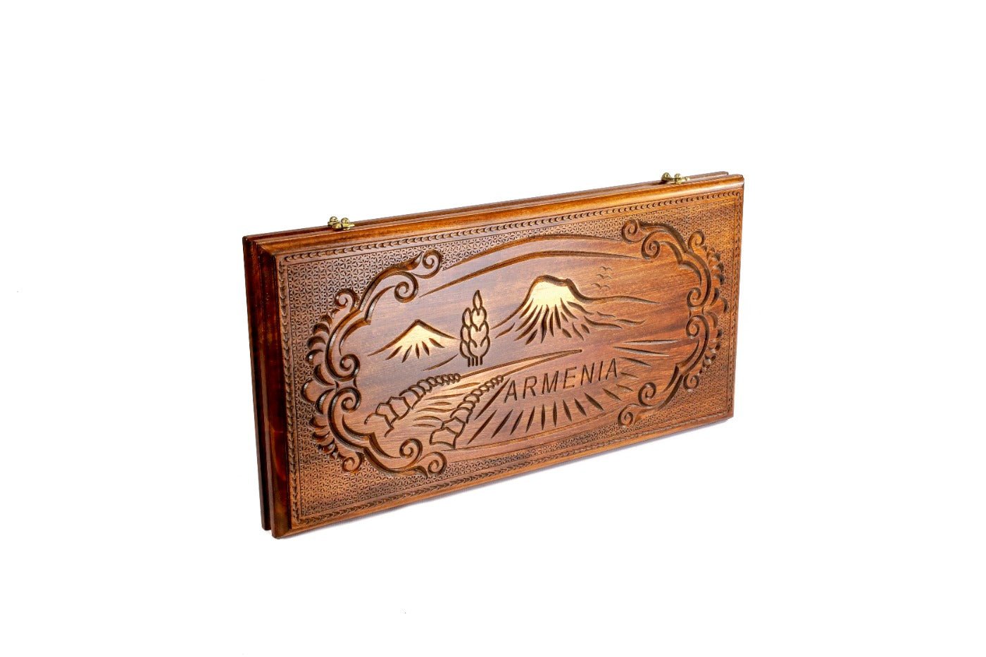 Armenian Backgammon Board Ararat 23.6" | 60 cm - Unumperfectus