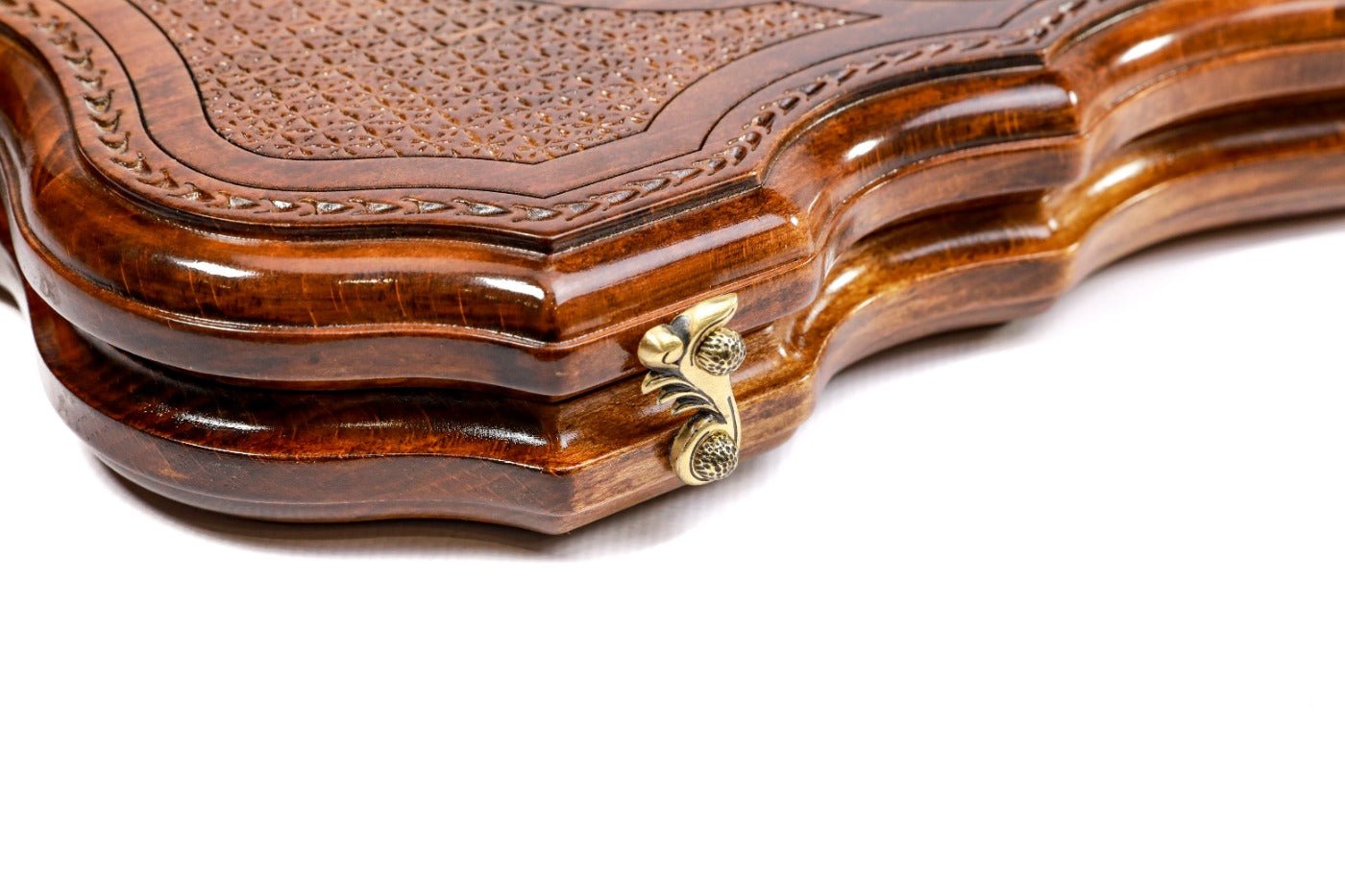 Wooden Backgammon Board Ornamental Classic 23.6" / 60 cm - Unumperfectus