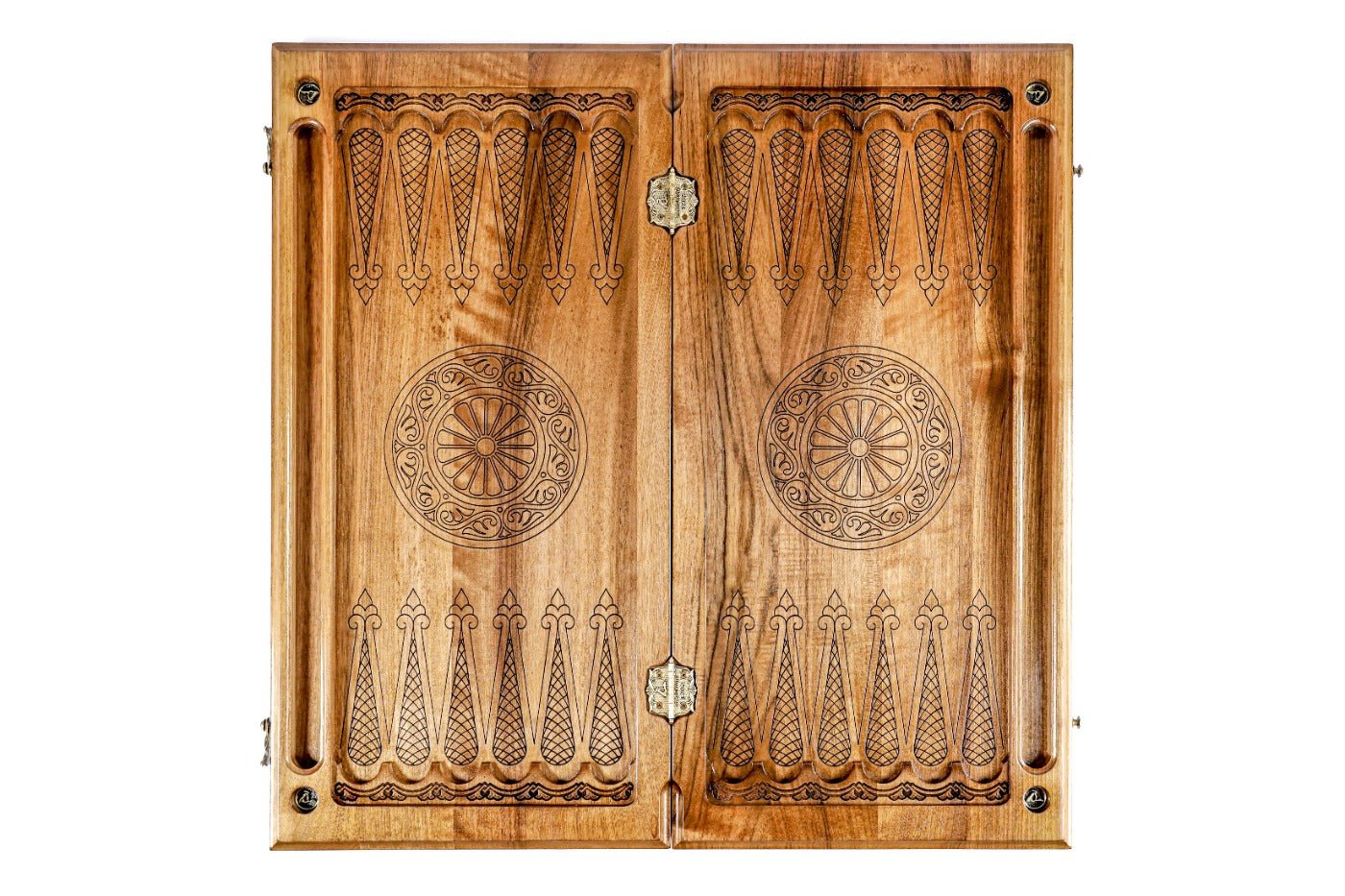 Backgammon Board - Nut Peel & Epoxy - Unumperfectus