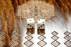 Lori Carpet Classic backgammon board - close-up of the playing surface