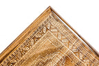 Lori Carpet Classic backgammon board - detail of the wood grain and finish