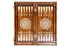 David of Sassoun backgammon board - angled view