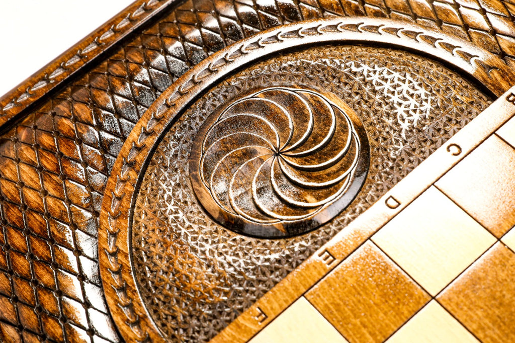 Backgammon Board - David of Sassoun - Unumperfectus