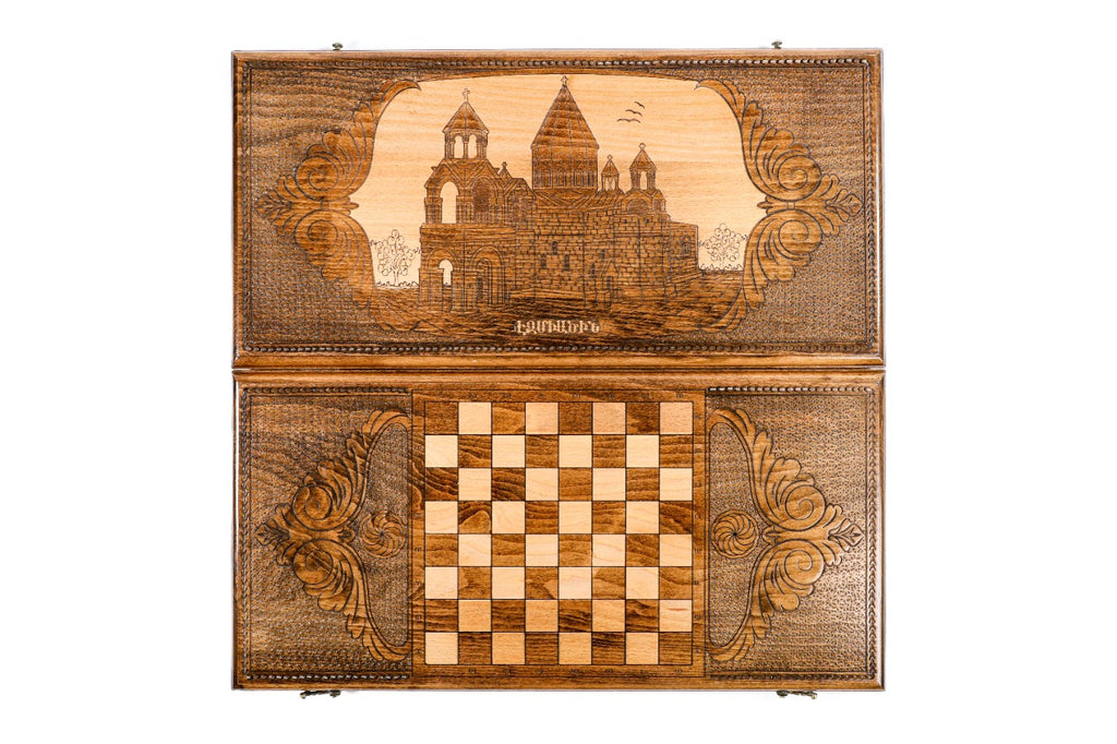 Backgammon Board - Mother See of Holy Etchmiadzin - Unumperfectus