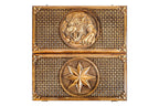 Octagram backgammon board in wood by Hrachya Ohanyan