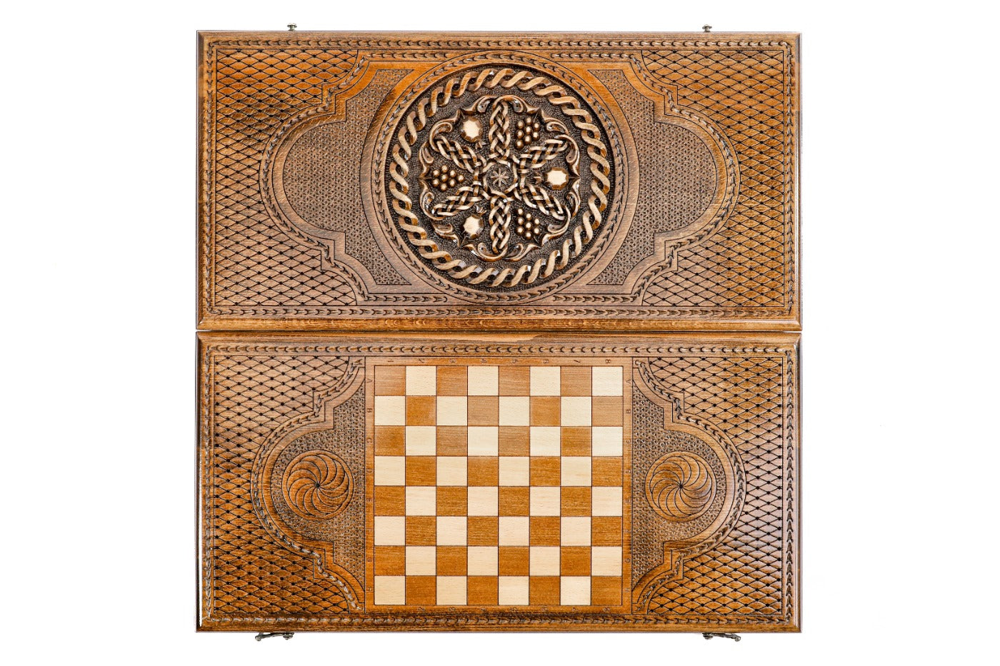 Backgammon Board - Pomegranate & Grapes - Unumperfectus
