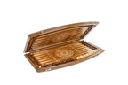 Classic Arch Style backgammon board - closed cover detail