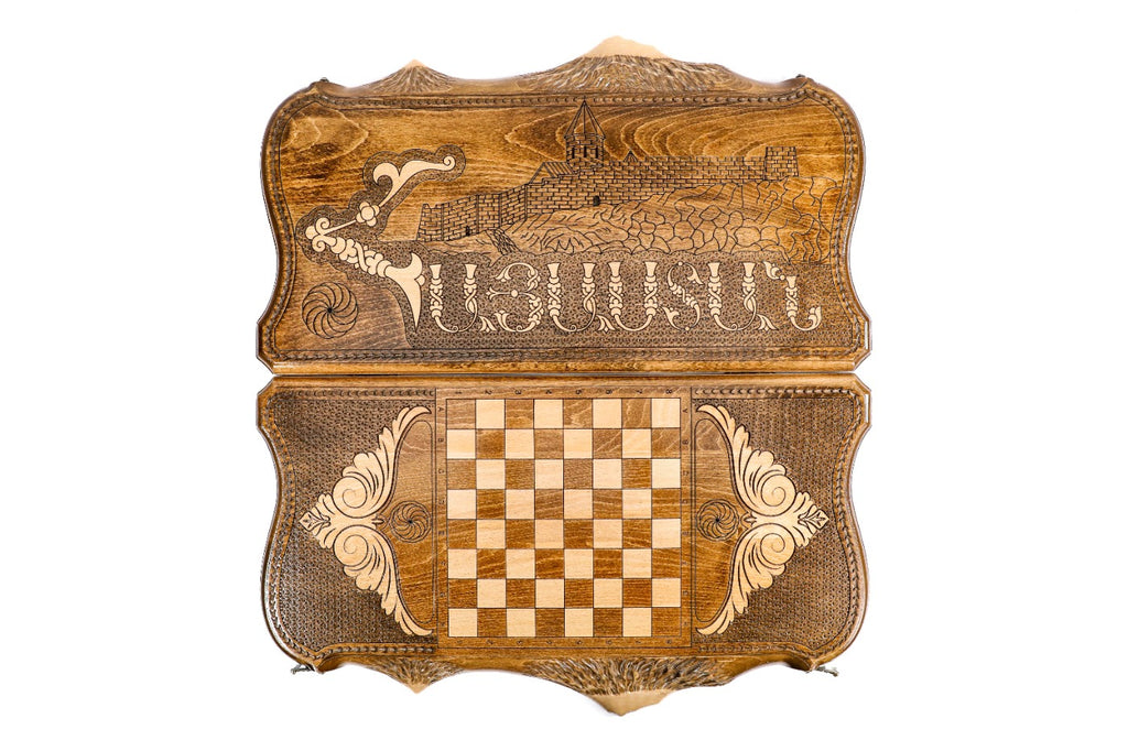 Backgammon Board - Hayastan Khor Virap - Unumperfectus
