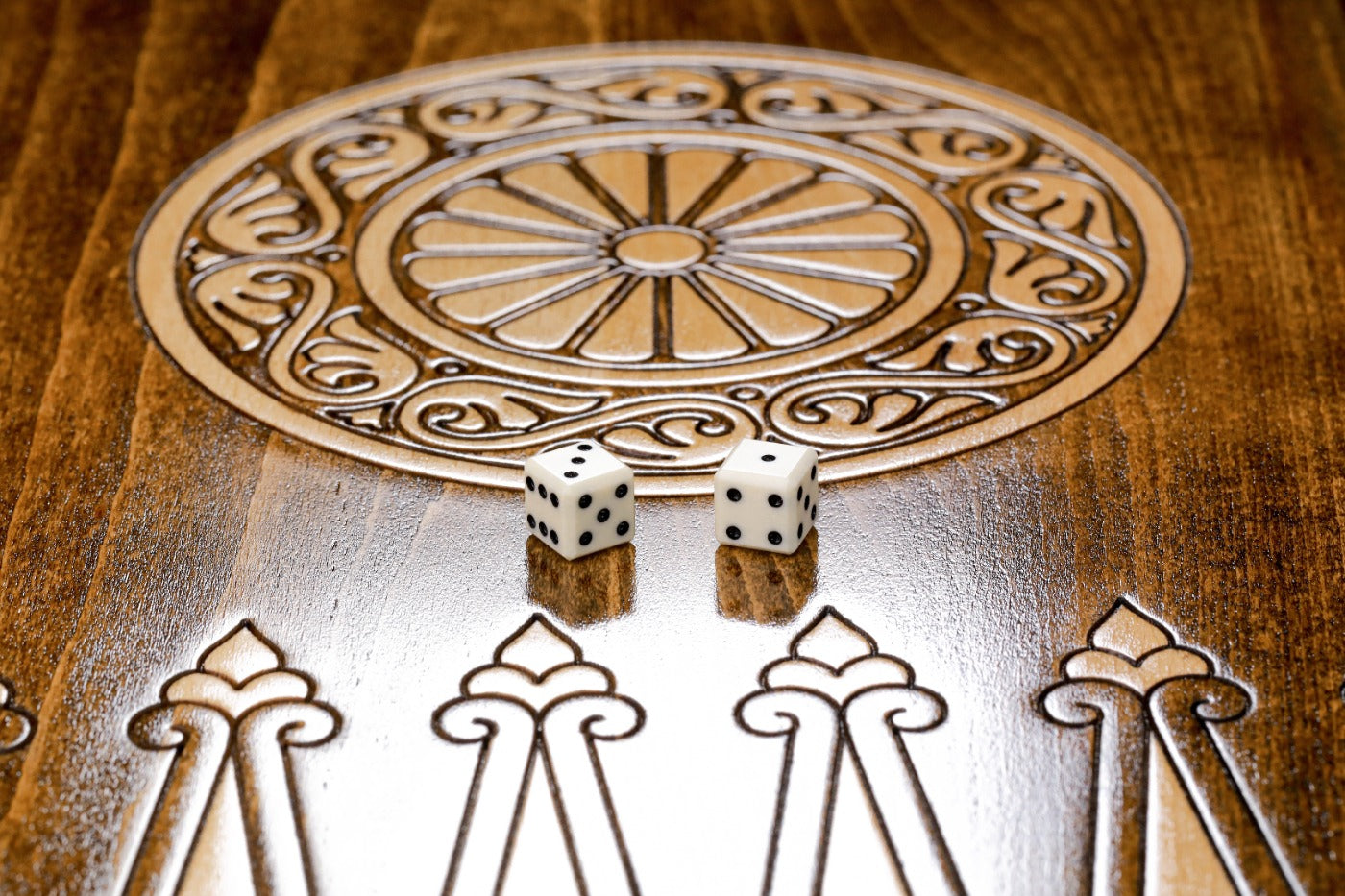 Backgammon Board - Hayastan Khor Virap - Unumperfectus