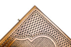 Noble Horse backgammon board - playing pieces and dice arranged on the board