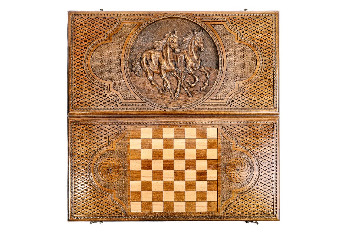 Backgammon Board - Noble Horse - Unumperfectus