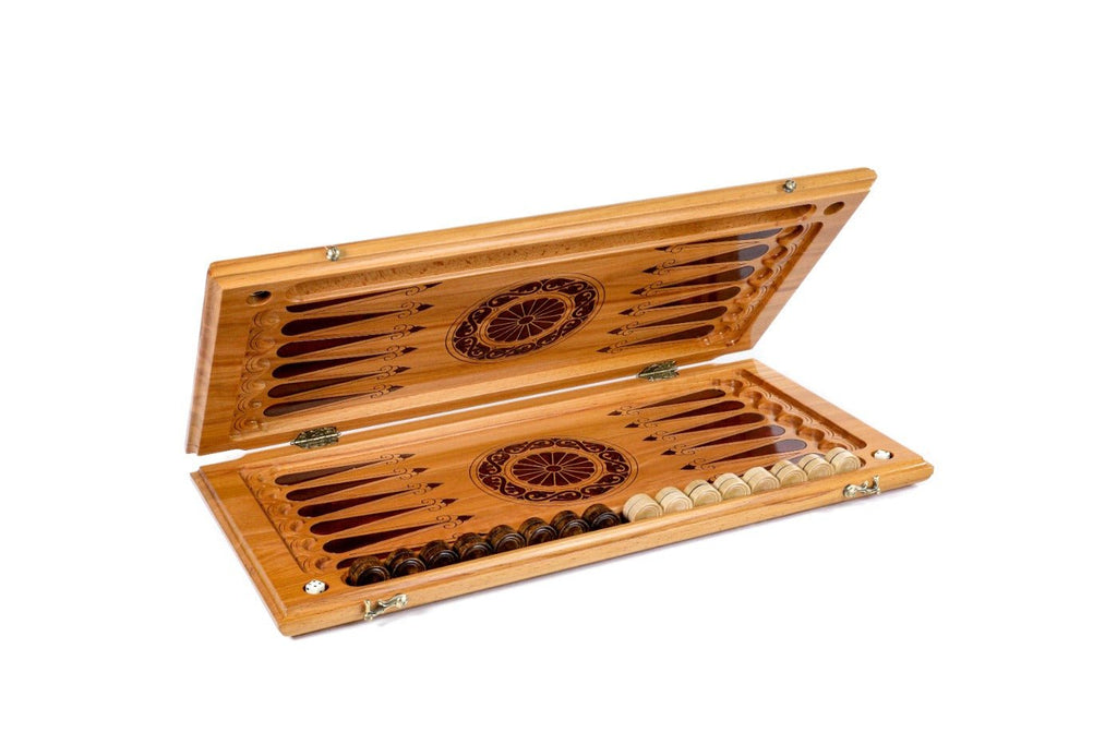 Backgammon Board - Tree Branch Epoxy Double-Sided - Unumperfectus