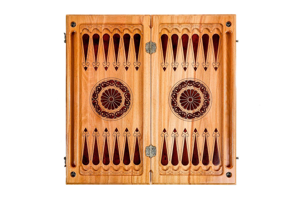 Backgammon Board - Tree Branch Epoxy Double-Sided - Unumperfectus