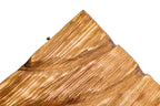 Stripes backgammon board - side profile showing the craftsmanship