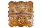 Tiger backgammon board in wood by Hrachya Ohanyan