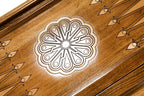 Wolf backgammon board - carrying case and accessories