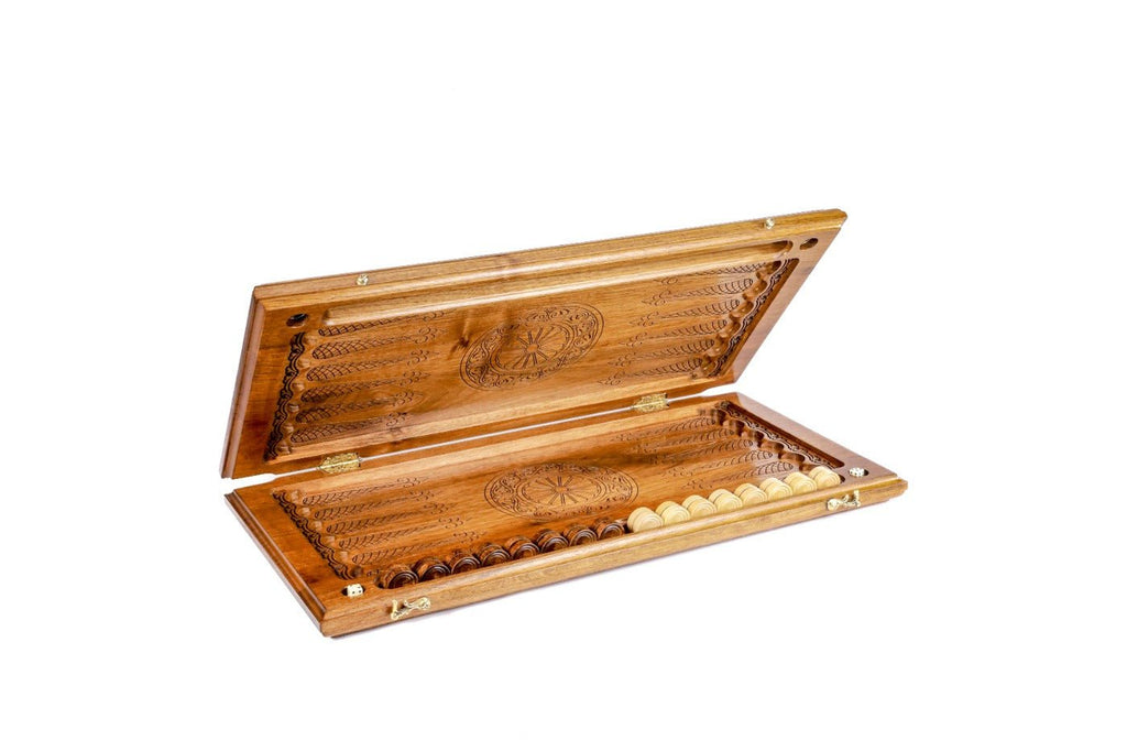 Backgammon Board - Coat of Arms of Georgia - Unumperfectus