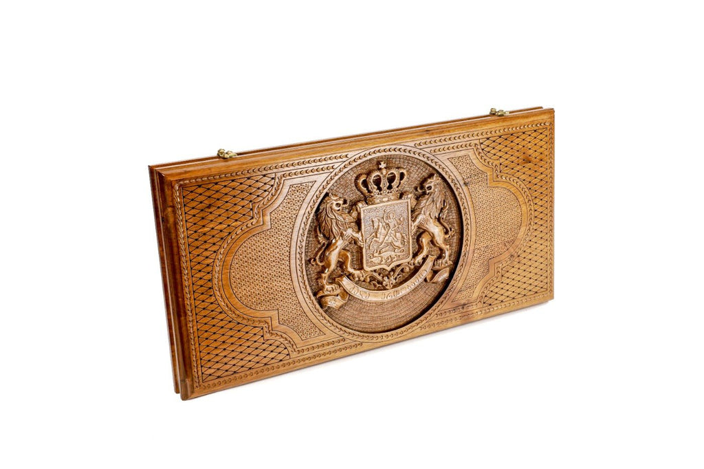 Backgammon Board - Coat of Arms of Georgia - Unumperfectus