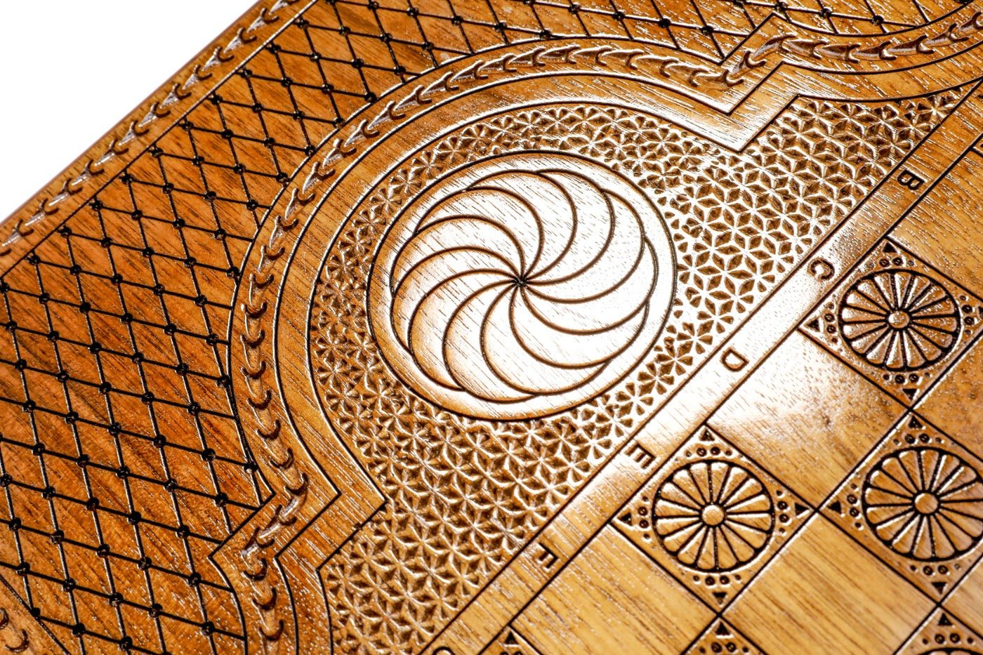 Backgammon Board - Coat of Arms of Georgia - Unumperfectus