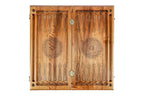 Ornamental backgammon board - angled view