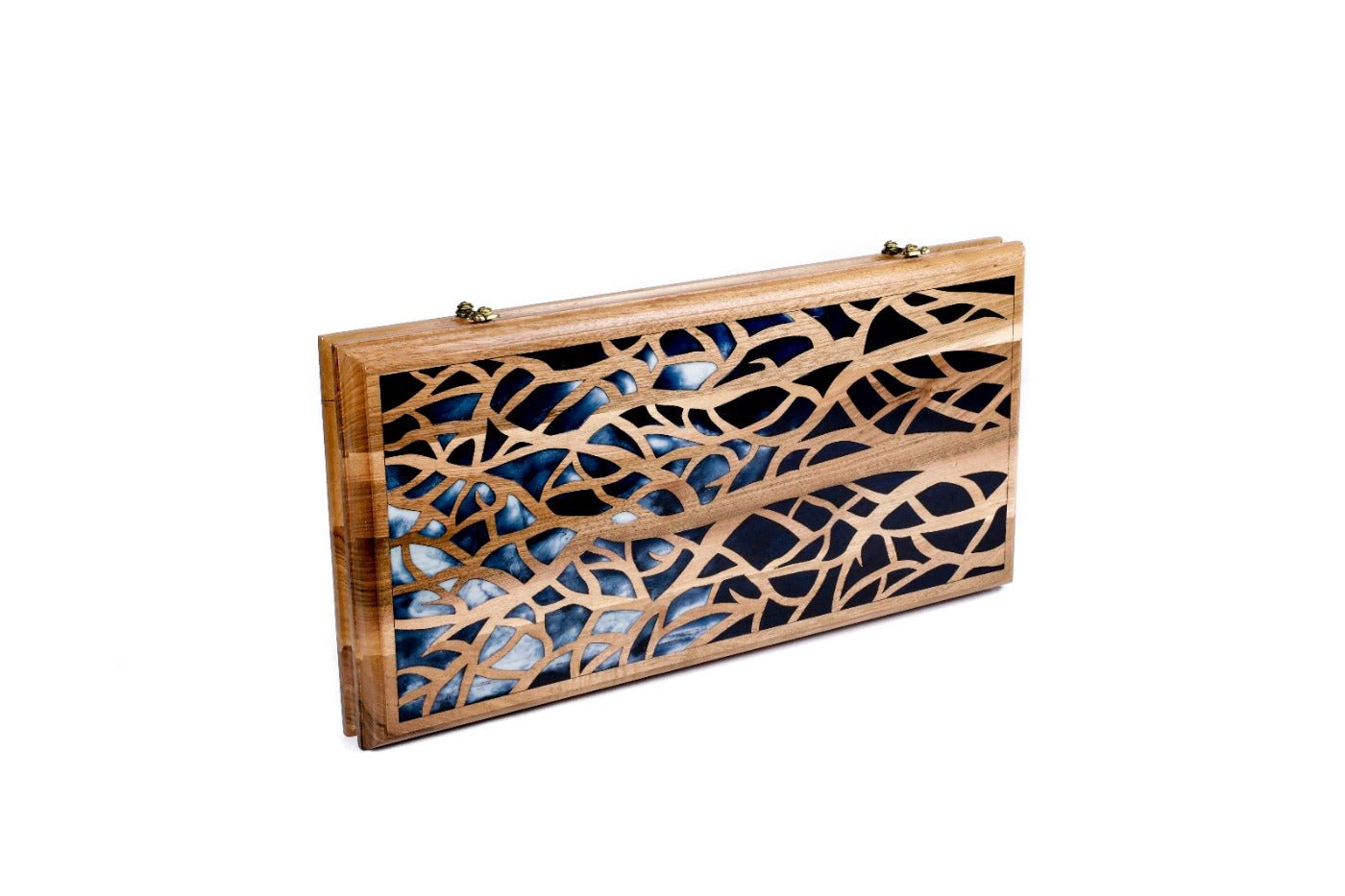 Backgammon Board - Epoxy Trees - Unumperfectus