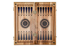 Epoxy Trees backgammon board - carrying case and accessories