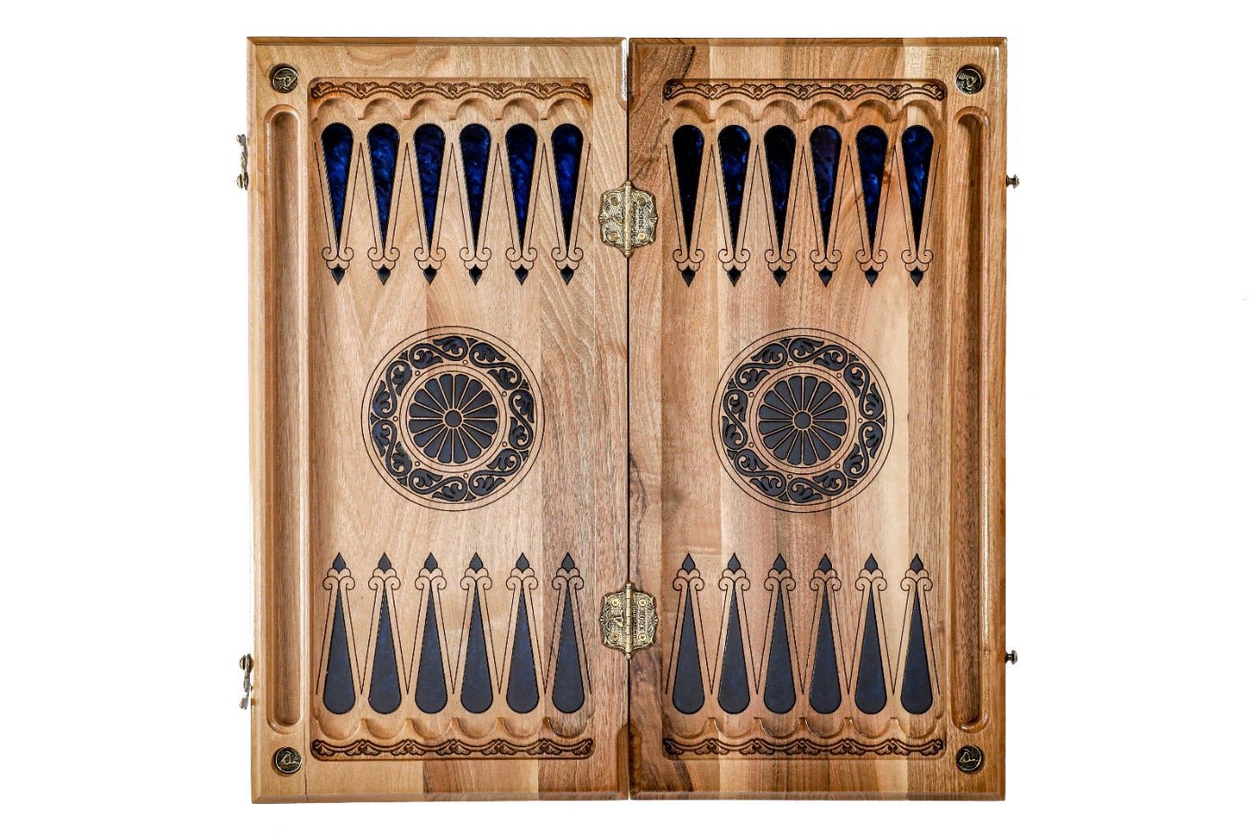 Backgammon Board - Epoxy Trees - Unumperfectus