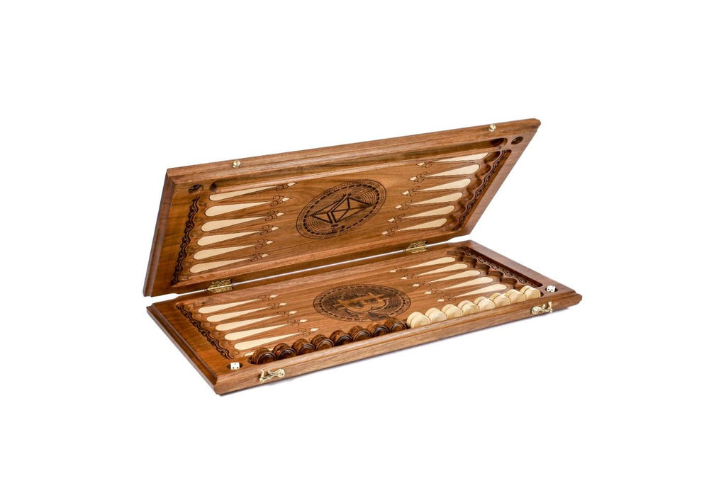 Backgammon Board - Burj Al Arab & Crypto - Unumperfectus
