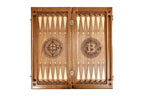Burj Al Arab Crypto backgammon board - carrying case and accessories