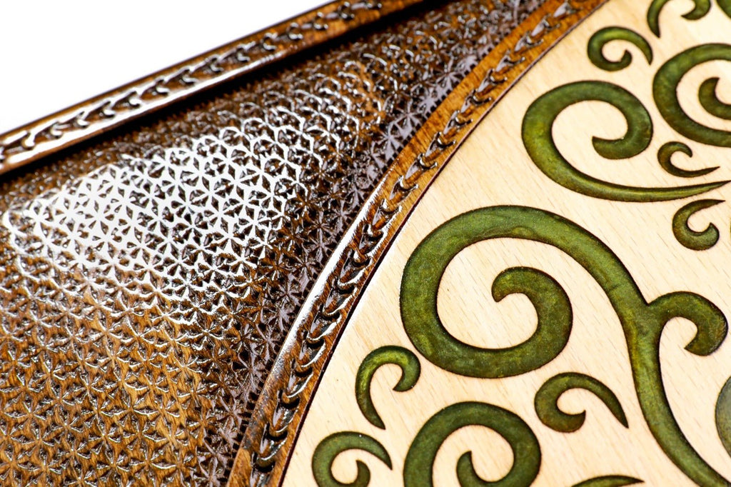 Backgammon Board - Epoxy Ornament - Unumperfectus