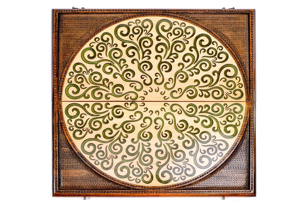 Backgammon Board - Epoxy Ornament - Unumperfectus
