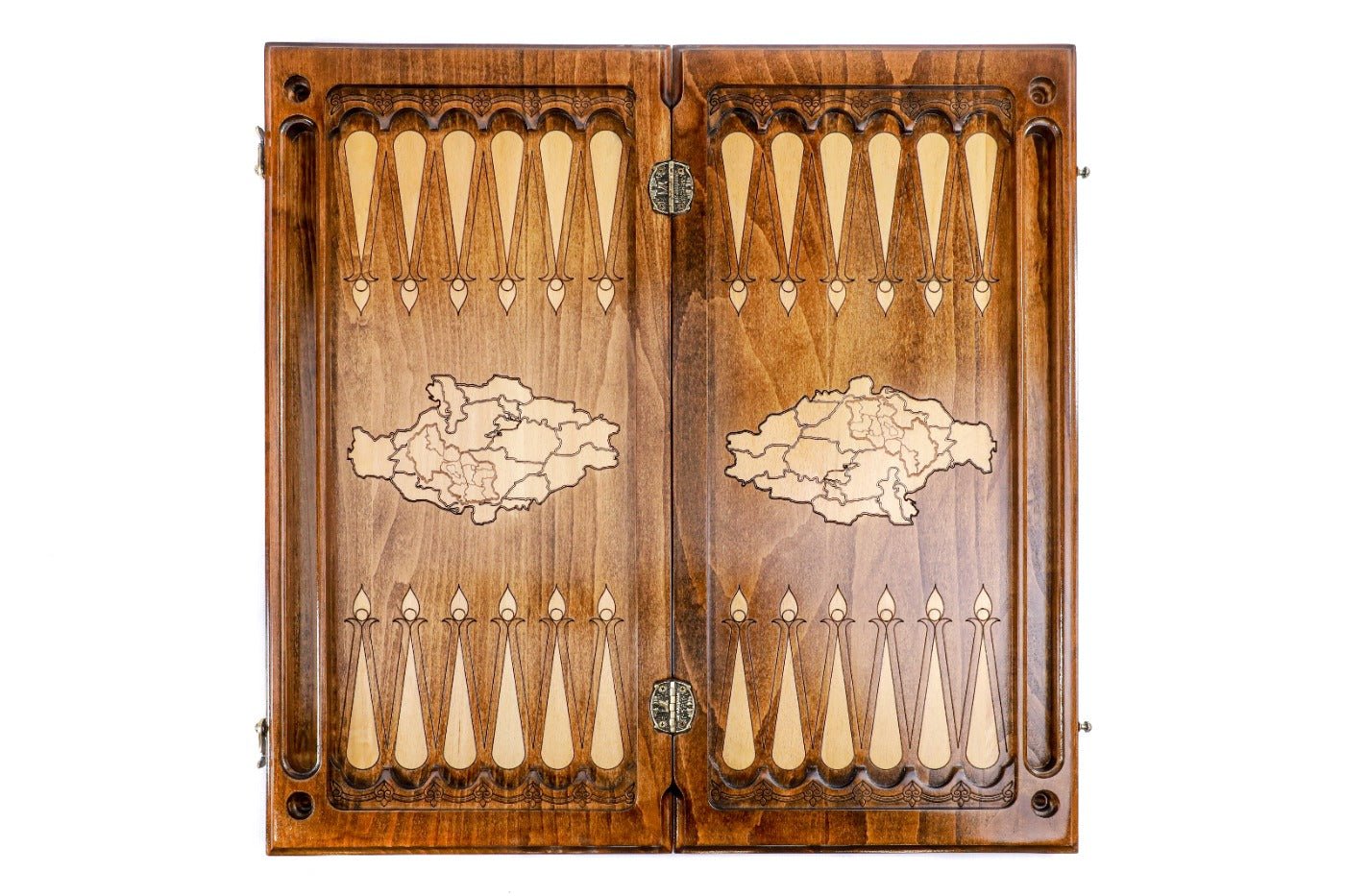 Backgammon Board - Wolf & Eagle - Unumperfectus