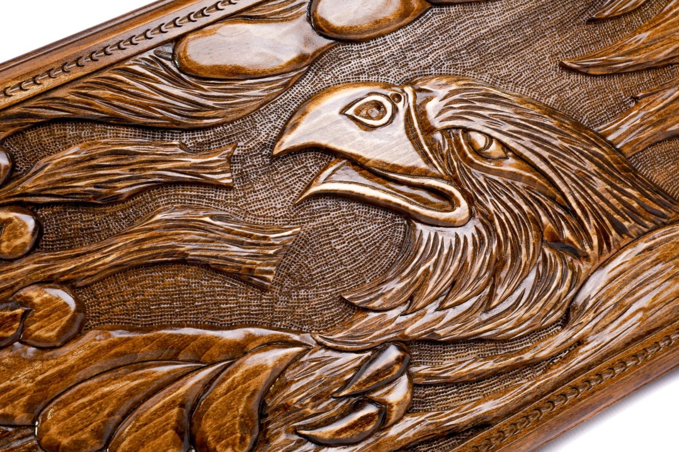 Backgammon Board - Wolf & Eagle - Unumperfectus