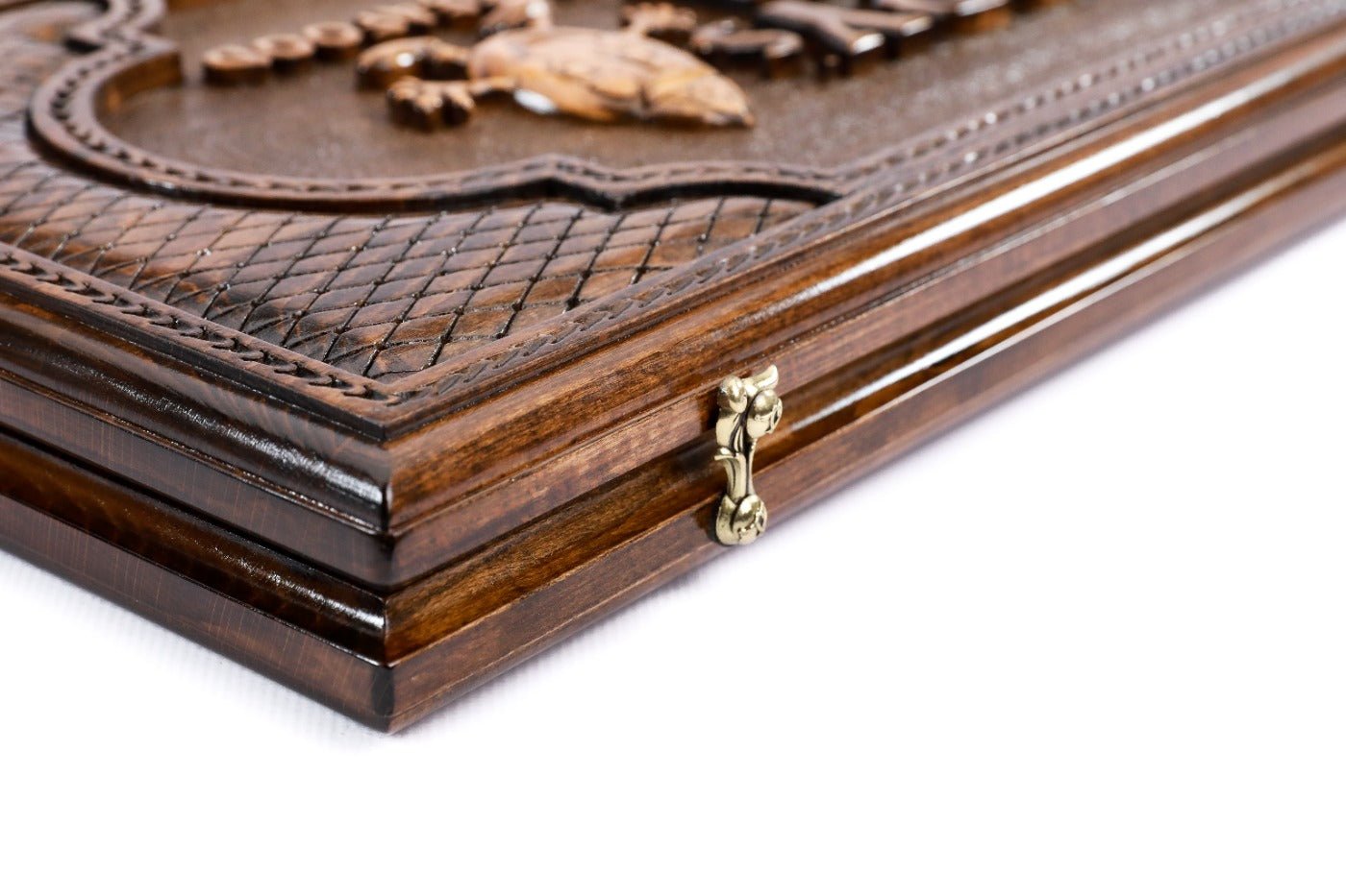Backgammon Board - Happy Pizza & Savvy Sliders - Unumperfectus