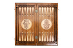 Holy Land backgammon board - angled view
