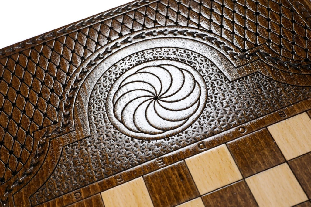 Backgammon Board - Holy Land - Unumperfectus