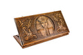 Wooden backgammon board with Tutankhamun design 23.6 inch