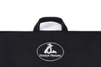 Carved Moscow chess and backgammon set - top-down view of the board