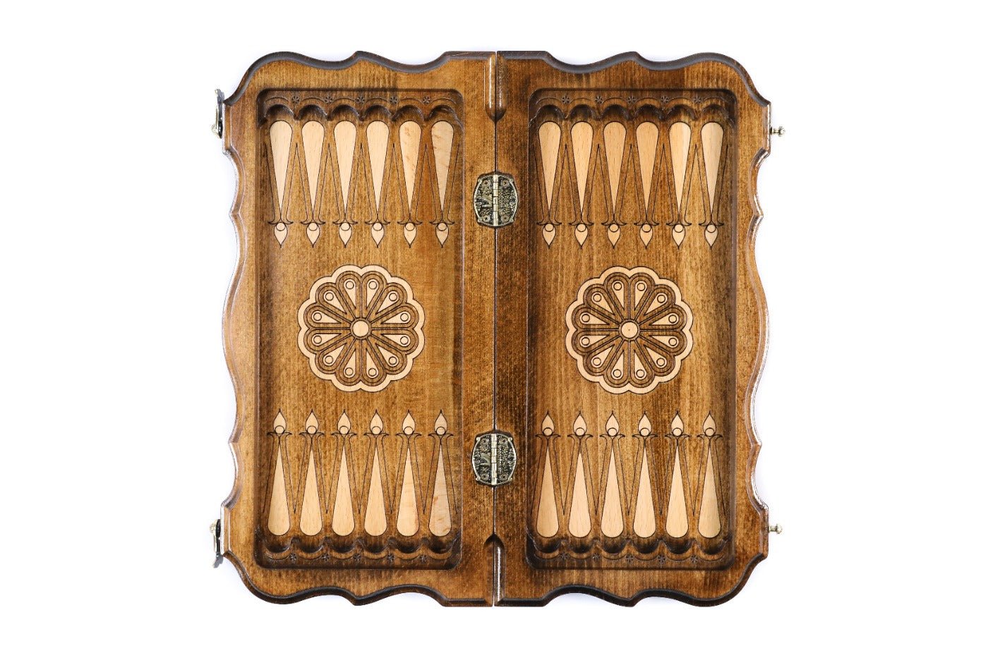 Eternity Classic Chess Set & Backgammon Board 40 cm | 15.7" - Unumperfectus