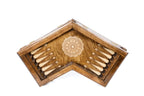 For Three Players Armenian Churches backgammon board - side profile showing the craftsmanship