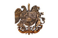 Hand-carved Coat of Arms of Armenia in wood, 11.8" / 30 cm, by Hrachya Ohanyan