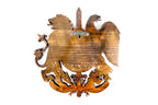 Hand-carved Armenian coat of arms — carving detail