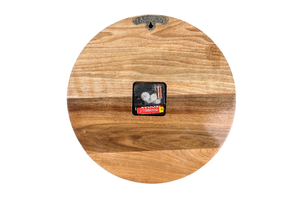 Armenian pomegranate tree wall clock, view 10, by Hrachya Ohanyan