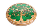 Armenian pomegranate tree wall clock, second view, by Hrachya Ohanyan