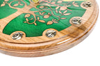 Armenian pomegranate tree wall clock, view 8, by Hrachya Ohanyan