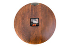 Tree branches and blue epoxy wall clock, view 9, by Hrachya Ohanyan