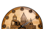 Etchmiadzin Cathedral wall clock, detail view, by Hrachya Ohanyan